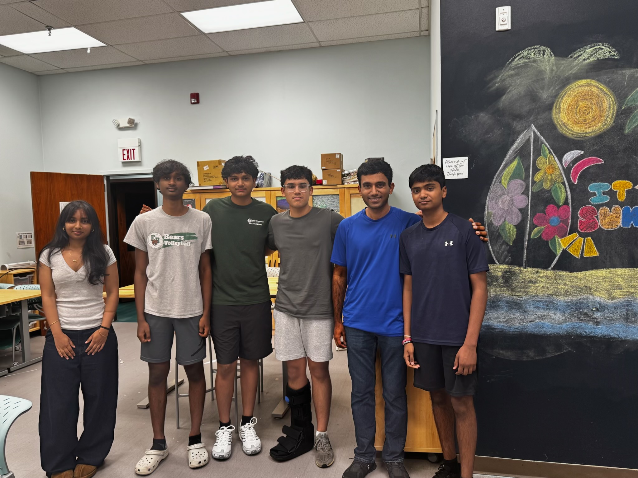 The Creation Movement team together after a summer workshop